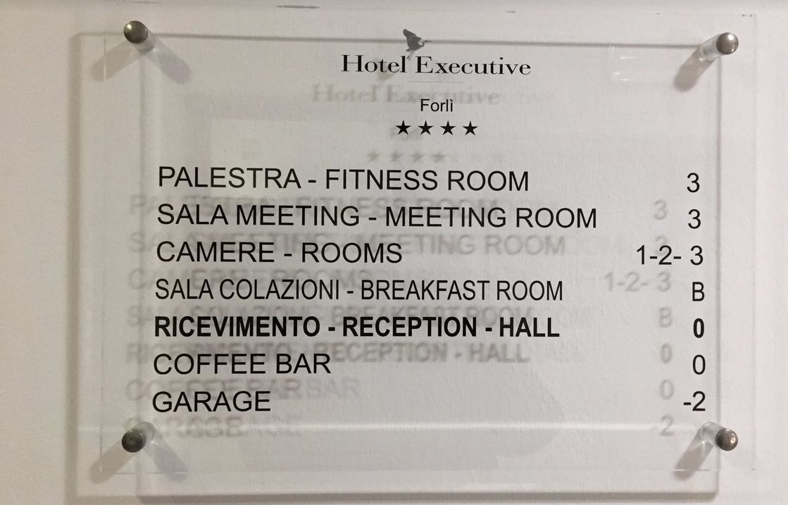 Executive Hotel Forlì Esterno foto